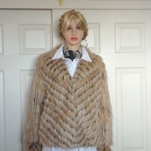 International Concepts Faux Fur Jacket.